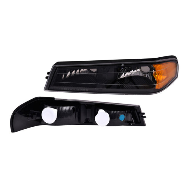 Cuarto Frontal Cv Colorado 04-12 S/Foco Negro Depo Izq