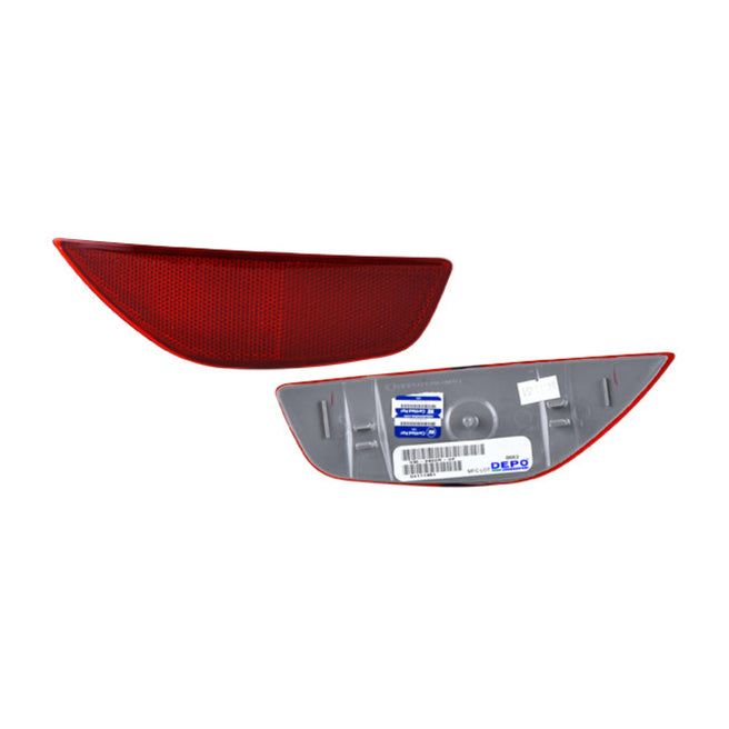 Reflejante Fascia Trasero Derecho Rojo Fiesta 2011-2013 DEPO