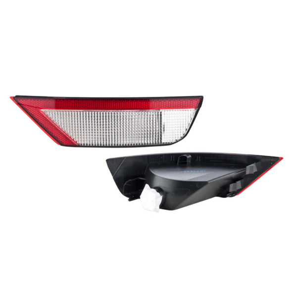 Cuarto Trasero Fd Focus 09-11 3 Y 5 Puertas Rojo/Blanco S/Foco Depo Der