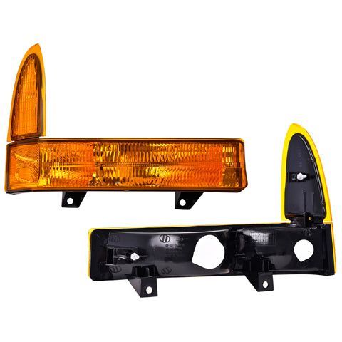 Cuarto Frontal Fd F-350 99-01 Ambar S/Foco Depo Der