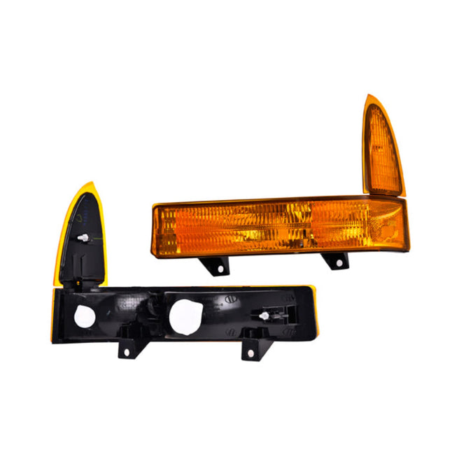 Cuarto Frontal Fd F-350 99-01 Ambar S/Foco Depo Izq