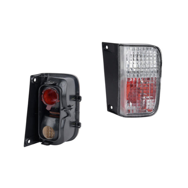 Cuarto Trasero Rn Trafic 07-14 Blanco/Rojo S/Foco Depo Izq
