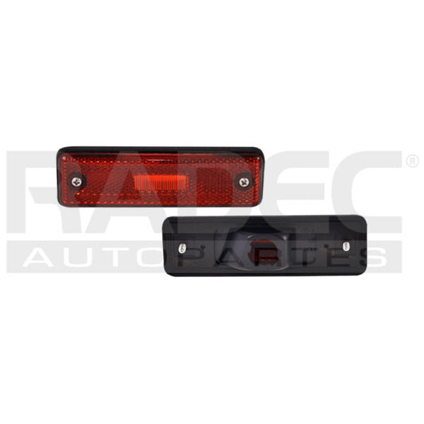 Cuarto Trasero Ty Camry 87-91 Rojo Depo Der