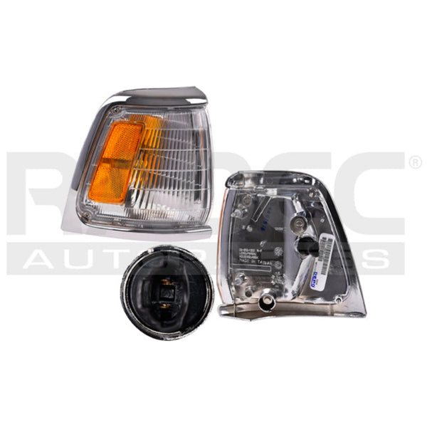 CUARTO PUNTA TY PICK UP 89-91 FILO CROMADO LISO C/FOCO DEPO DER