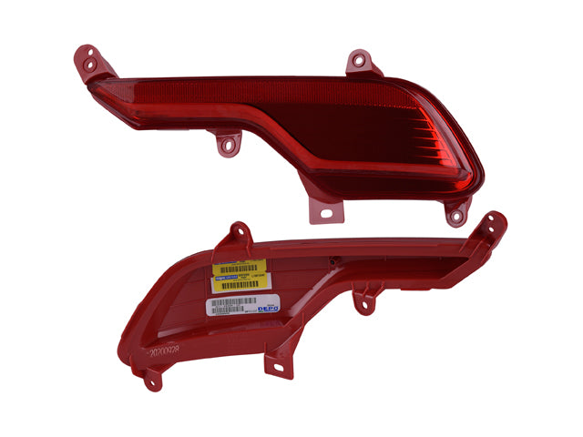 Reflejante Fascia Trasero Derecho Rojo Santa Fe 2018 DEPO