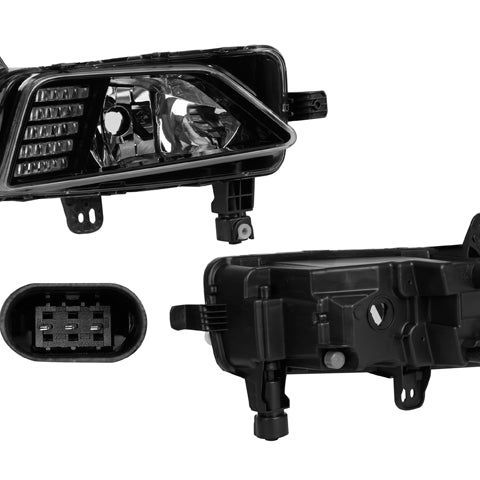 FARO NIEBLA VW VIRTUS 20-22 LINEA ANTERIOR C/LEDS CN DER