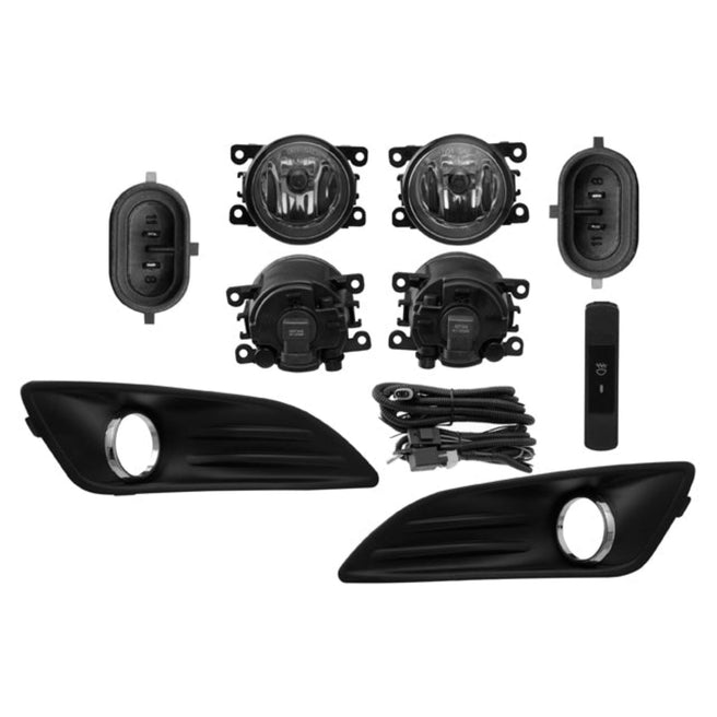 Juego de Faros de Niebla para Ford Fiesta 2013-2019 Con foco Con cables Hatchback