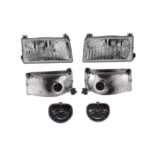 Juego Faros P/ Ford F-150 1992-1996