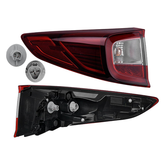 CALAVERA EXTERIOR AC RDX 19-21 C/LEDS DEPO IZQ