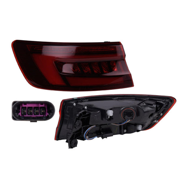 CALAVERA EXTERIOR AD A4 17-19 EUROPEO 4 PUERTAS OBSCURA C/LEDS DEPO IZQ