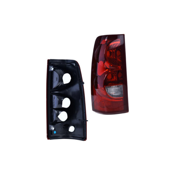 Calavera Cv Silverado/Custom 03-04 Filo Rojo S/Foco Depo Izq: Calav P/ Chevrolet Silverado 2003-2004