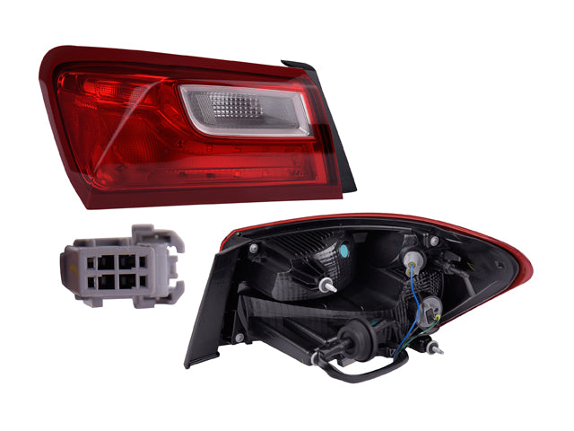 CALAVERA EXTERIOR CV MALIBU 16-19 S/LEDS C/FOCO DEPO IZQ