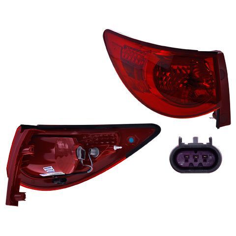 Calavera Exterior Cv Traverse 09-12 C/Foco Depo Izq. 

Calavera P/ Chevrolet Traverse 2009-2012