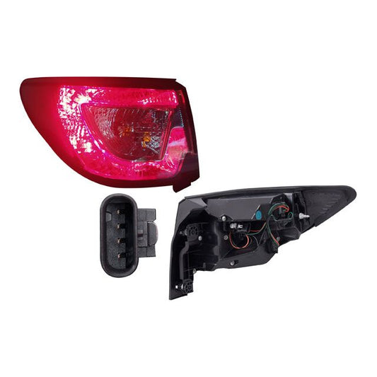 Calavera Exterior Cv Traverse Lt C/Leds Depo Izq P/ Chevrolet Traverse 2013-2017