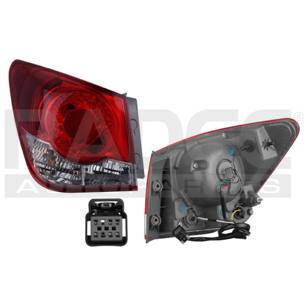Calavera Exterior Cv Cruze 11-16 Linea Anterior Americano C/Foco P/4 P/ Chevrolet Cruze 2011-2016