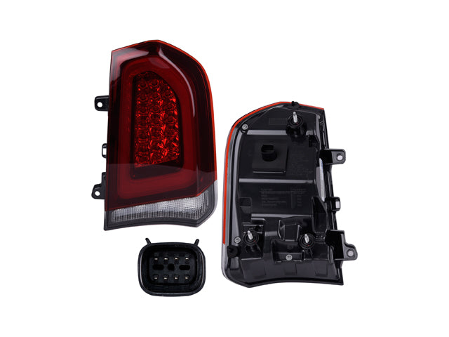 CALAVERA CR 300 15-20 ROJO OBSCURO C/LEDS DEPO DER