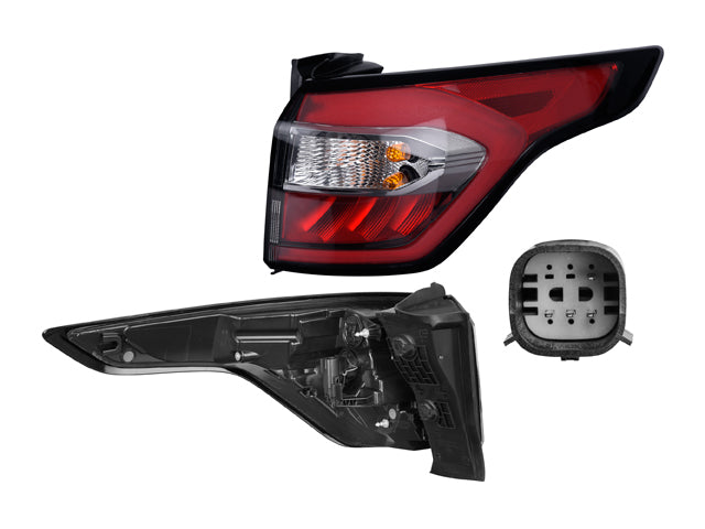 CALAVERA EXTERIOR FD ESCAPE 17-19 C/LEDS DEPO DER