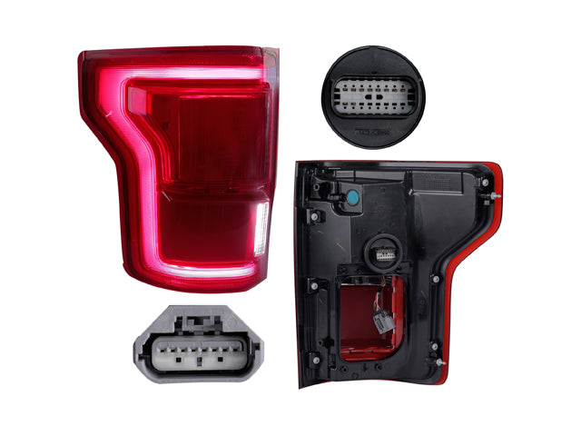 CALAVERA FD F-150 PLATINUM 15-17 C/LEDS P/SENSOR DE PUNTO CIEGO DEPO IZQ