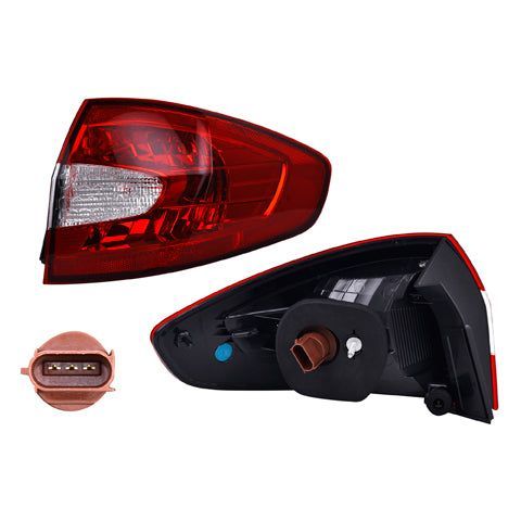 Calavera Exterior P/ Ford Fiesta 2011-2013