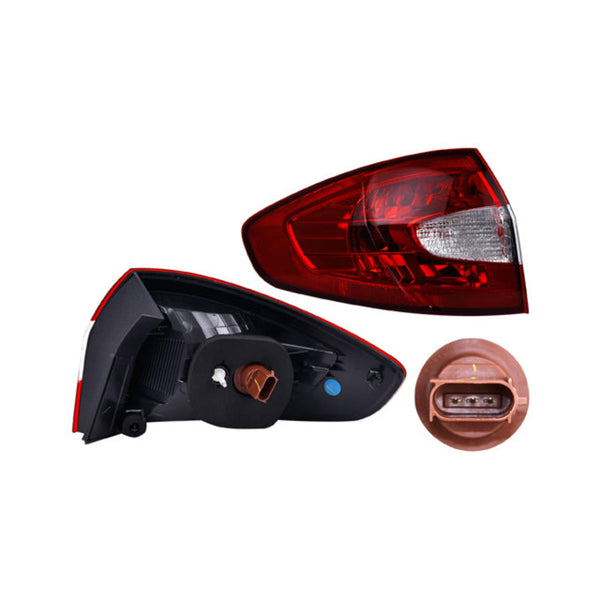 Calavera Exterior P/ Ford Fiesta 2011-2013