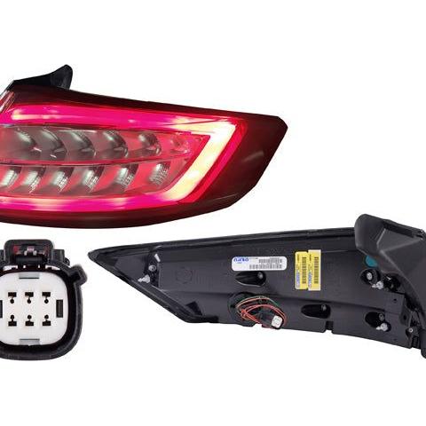 CALAVERA EXTERIOR FD EDGE TITANIUM/SPORT 15-18 C/LEDS DEPO DER