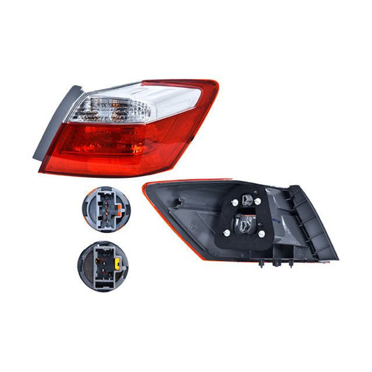 Calavera Exterior P/ Honda Accord 2013-2015