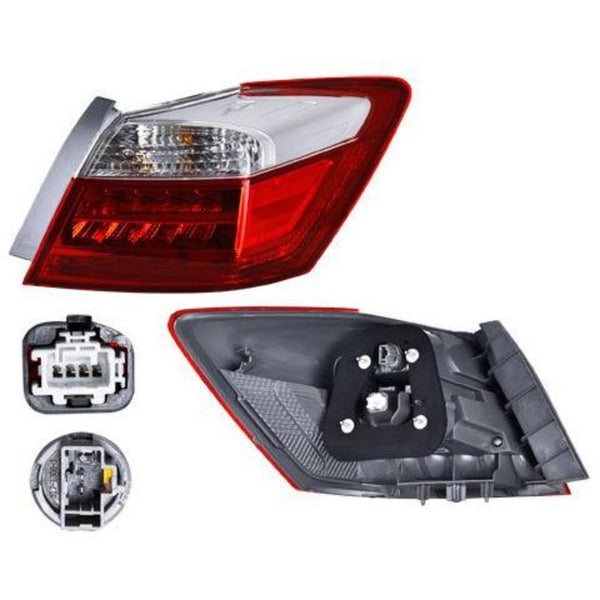 Calavera Exterior. P/ Honda Accord 2013-2015