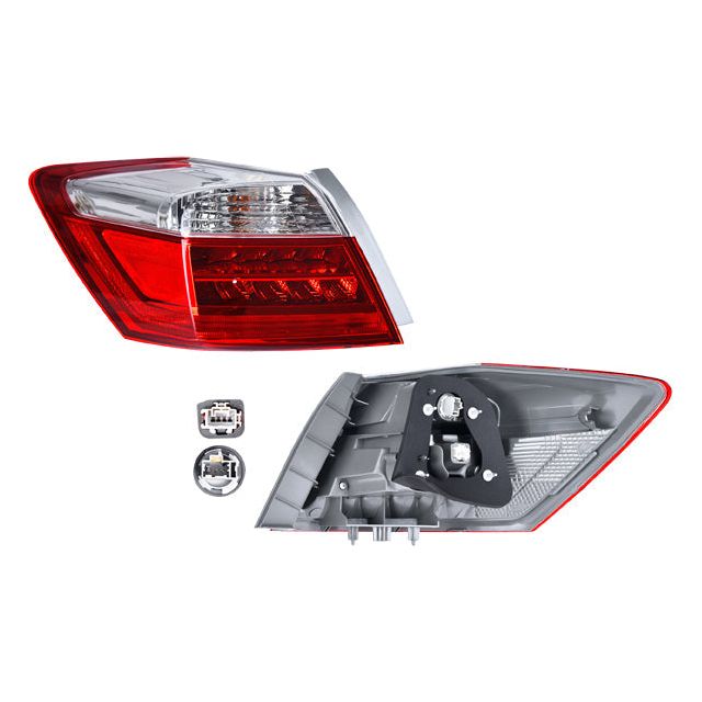 CALAVERA EXTERIOR HD ACCORD 13-15 C/LEDS TYC IZQ