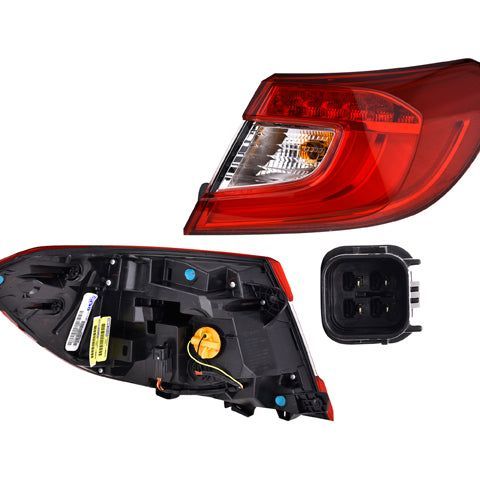 Calavera Exterior Hd P/ Honda Accord 2018-2022