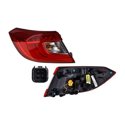 Calavera Exterior Hd P/ Honda Accord 2018-2022