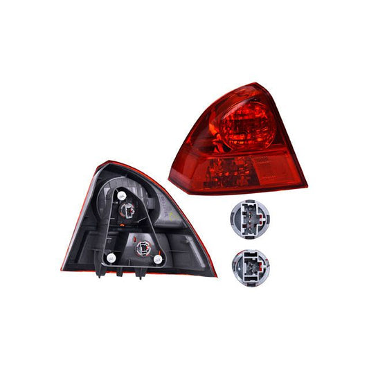 Calavera Exterior P/ Honda Civic 2003-2005