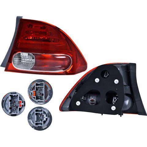 Calavera Exterior P/ Honda Civic 2006-2009