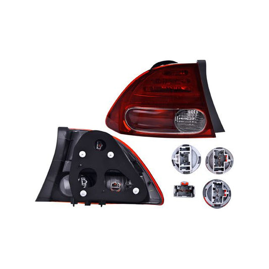Calavera Exterior P/ Honda Civic 2006-2009