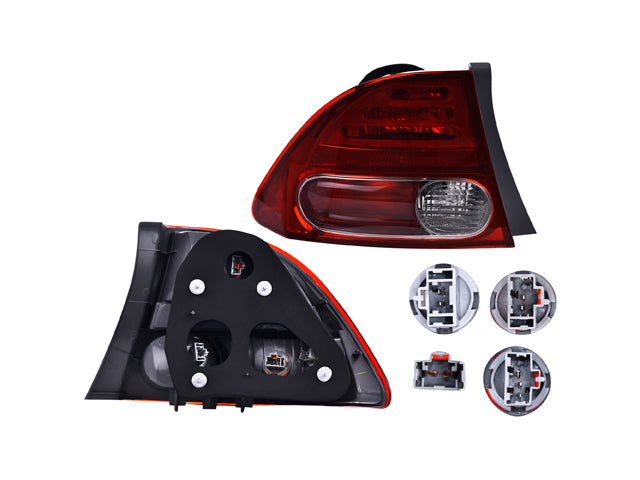 CALAVERA EXTERIOR HD CIVIC 06-09 4 PUERTAS C/FOCO DEPO IZQ