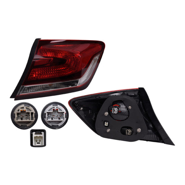 Calavera Exterior P/ Honda Civic 2013-2013