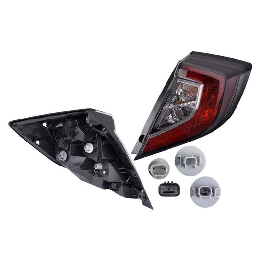 Calavera Exterior P/ Honda Civic 2017-2020