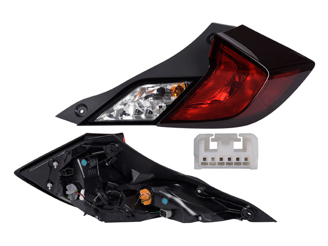 CALAVERA EXTERIOR HD CIVIC 16-20 2 PUERTAS C/LEDS DEPO DER