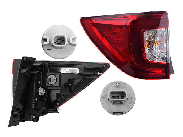 CALAVERA EXTERIOR HD PILOT 19-22 C/LEDS DEPO IZQ