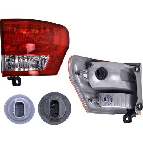 Calavera Exterior P/ Jeep Grand Cherokee 2011-2013