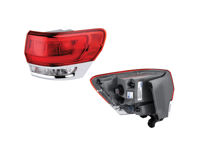 CALAVERA EXTERIOR JP GRAND CHEROKEE 14-21 FILO CROMADO C/LEDS DEPO DER