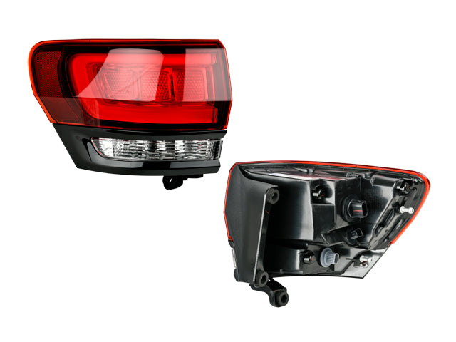 CALAVERA EXTERIOR JP GRAND CHEROKEE 14-20 FILO NEGRO C/LEDS DEPO IZQ