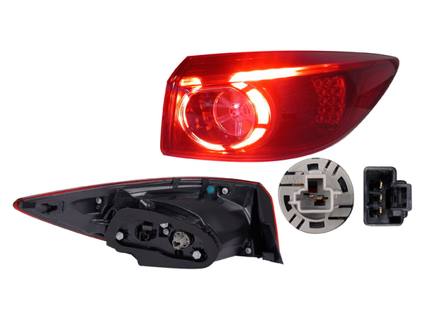 Calavera Exterior P/ Mazda 3 2014-2018