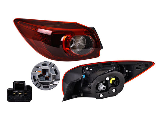 Calavera Exterior P/ Mazda 3 2014-2018