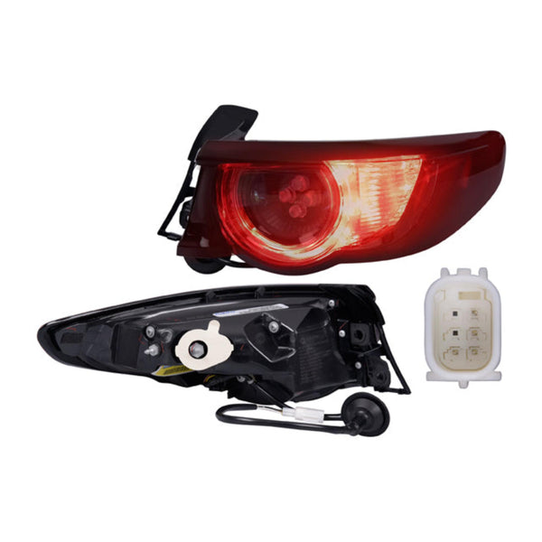 Calavera Exterior P/ Mazda 3 2019-2024