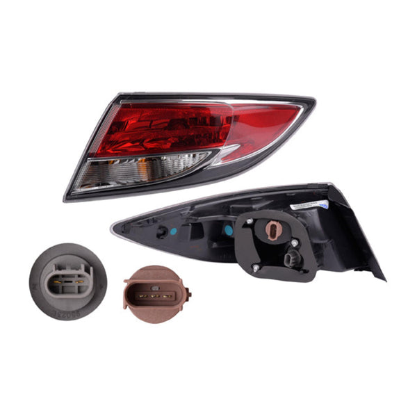 Calavera Exterior Mz 6 09-13 C/Focos Depo Der. P/ Mazda 3 2009-2013