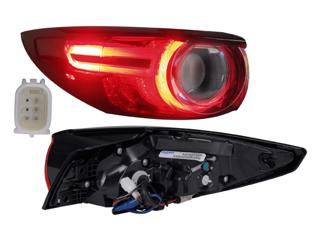 CALAVERA EXTERIOR MZ CX5 GRAND TOURING 18-21 C/LEDS DEPO IZQ