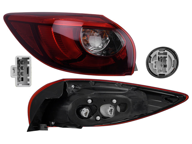 CALAVERA EXTERIOR MZ CX5 16-17 C/LEDS DEPO IZQ