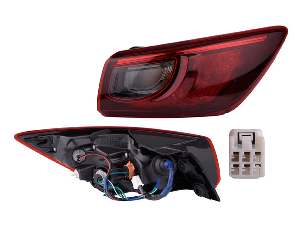 Calavera Exterior P/ Mazda Cx3 2016-2024