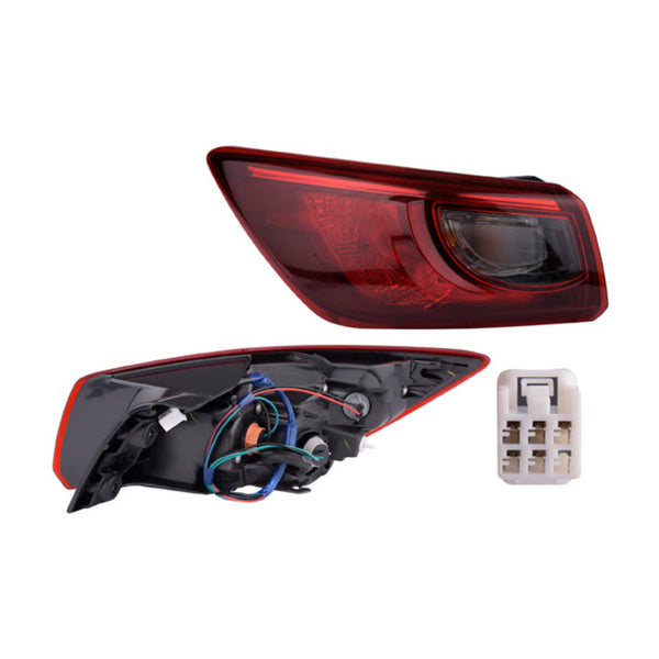 Calavera Exteriro P/ Mazda Cx3 2016-2024