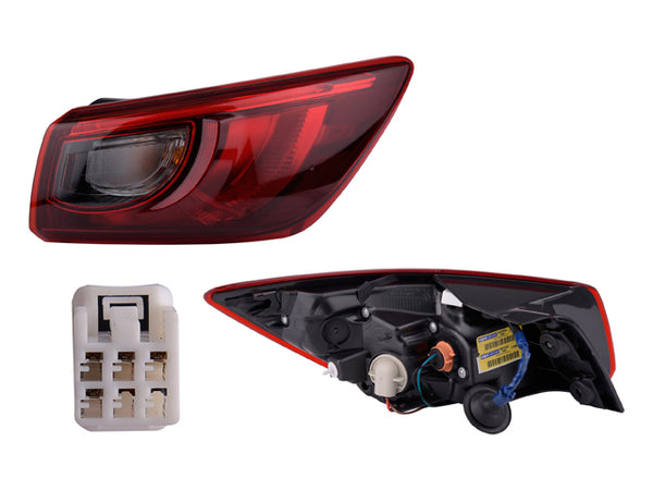 Calavera Exterior P/ Mazda Cx3 2016-2024